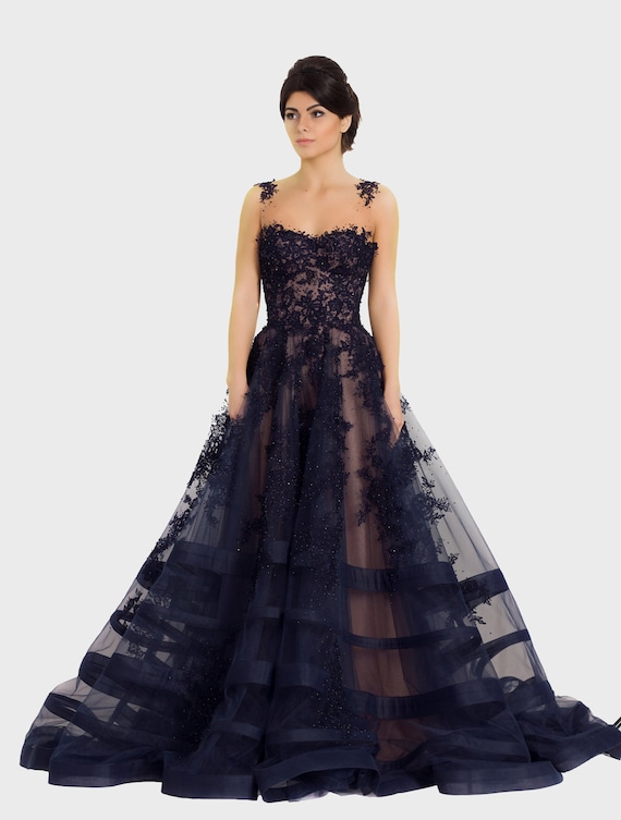 etsy evening gown