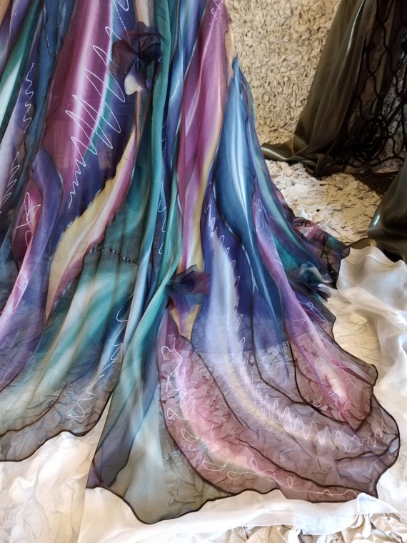 Manufacturer 100% Real Natural Silk Ombre Dyed Silk Paj Fabric