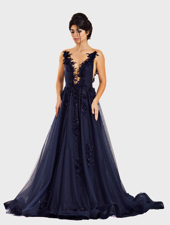 teal and white lace dress Shona Joy - Stratus Plunged Lace Panelled Maxi Dress - Ivory main image 0