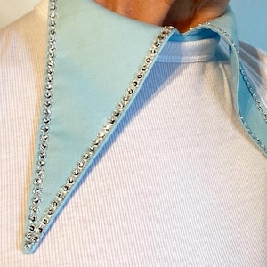 Harry Dagger Collar / KATTDO / Detachable Concert Outfit Accessory / Customize Color Bling Berries / US Handmade