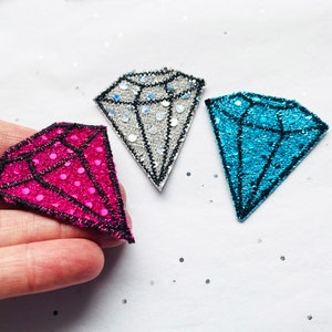 Taylor S. Bejeweled Sequin Patches / Sew on or Glue On / DIY Fan Concert Outfit / Choice of Colors / Handmade in America