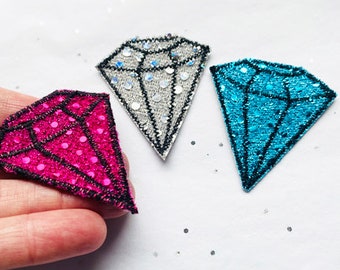 Taylor S. Bejeweled Sequin Patches / Sew on or Glue On / DIY Fan Concert Outfit / Choice of Colors / Handmade in America