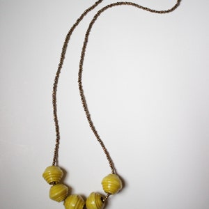 Large Beaded Necklace image 3