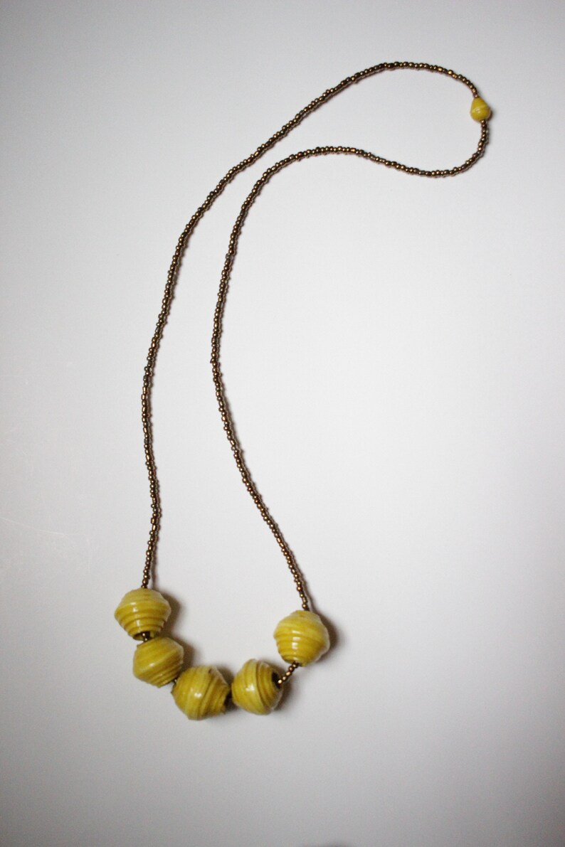 Large Beaded Necklace image 3