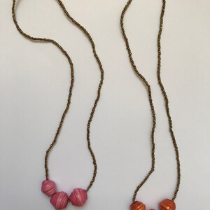 Large Beaded Necklace image 4