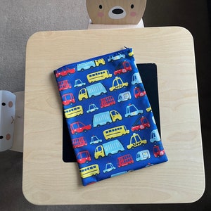 Water repellent canvas toy car pouch, book bag, storage bag, travel bag, travel toy bag
