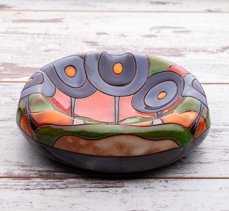 Pottery Ashtray Ceramic Ashtray Gift for Smokers Handmade Etsy