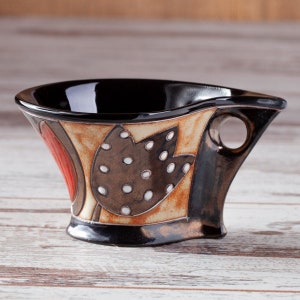 Coffee cup, Espresso handmade cup, Mother&#39;s day gift, Handmade cups, Pottery handmade cup, Cute ceramic cup, Coffee mug, Pottery mug
