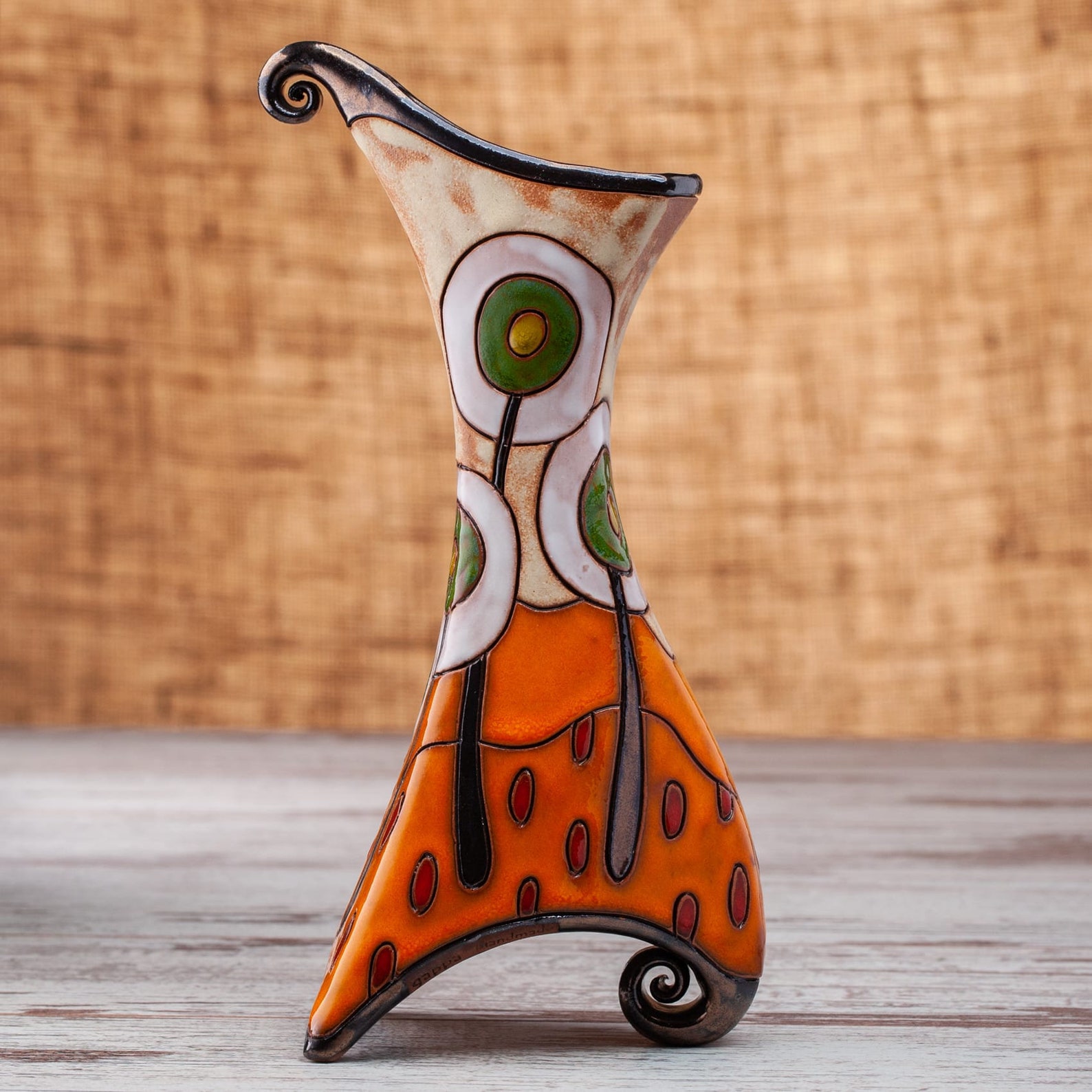 Unique Ceramic Vase Pottery Flower Vase Home Decor Modern Etsy