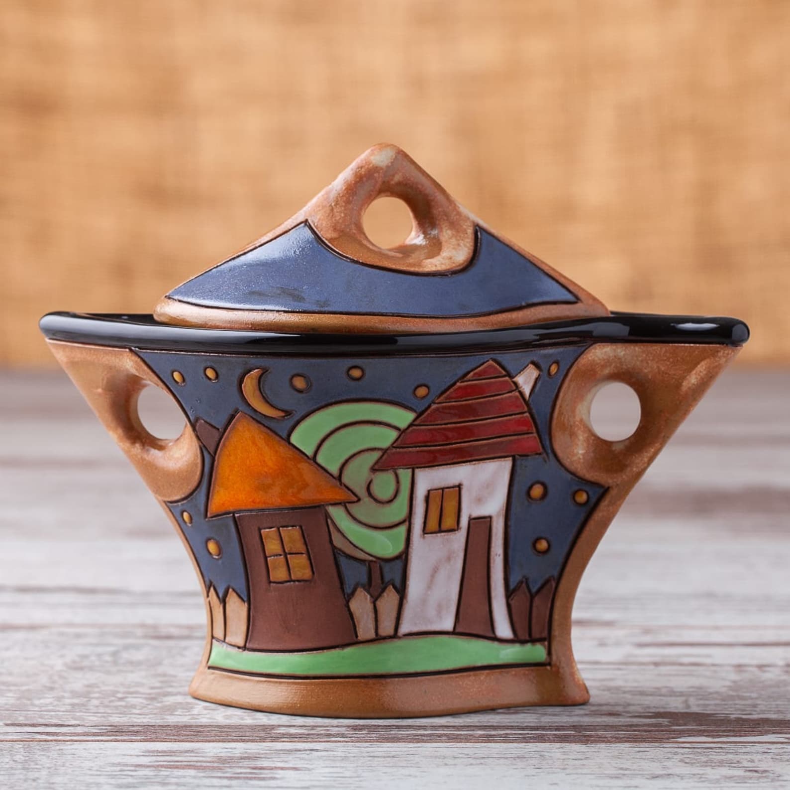 Handmade Sugar Bowl Handmade Ceramic Pottery Jar With Lid - Etsy