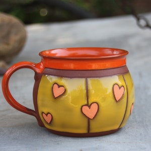 Giraffe mug, Coffee mug, Tea cup, Funny mug, Unique Mug, Handmade mug, Animal mugs, Kids mugs image 4