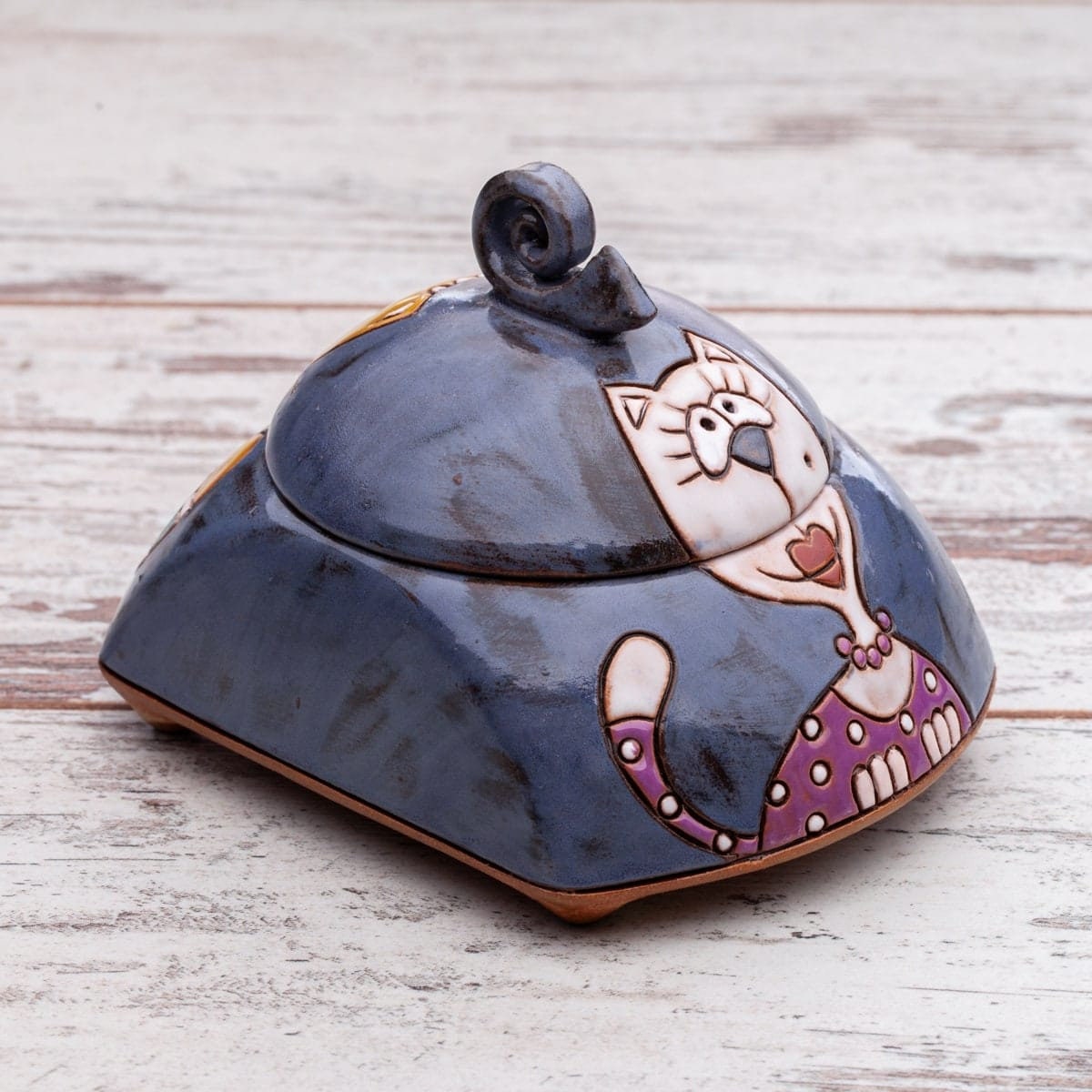 Bowls Home & Living Spice Jar Kitchen Canister Ceramic Sugar Bowl with