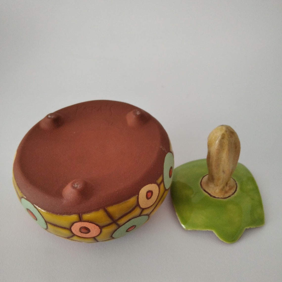 Pottery Sugar Bowl Ceramic Sugar Canister Ceramic Honey Pot Etsy