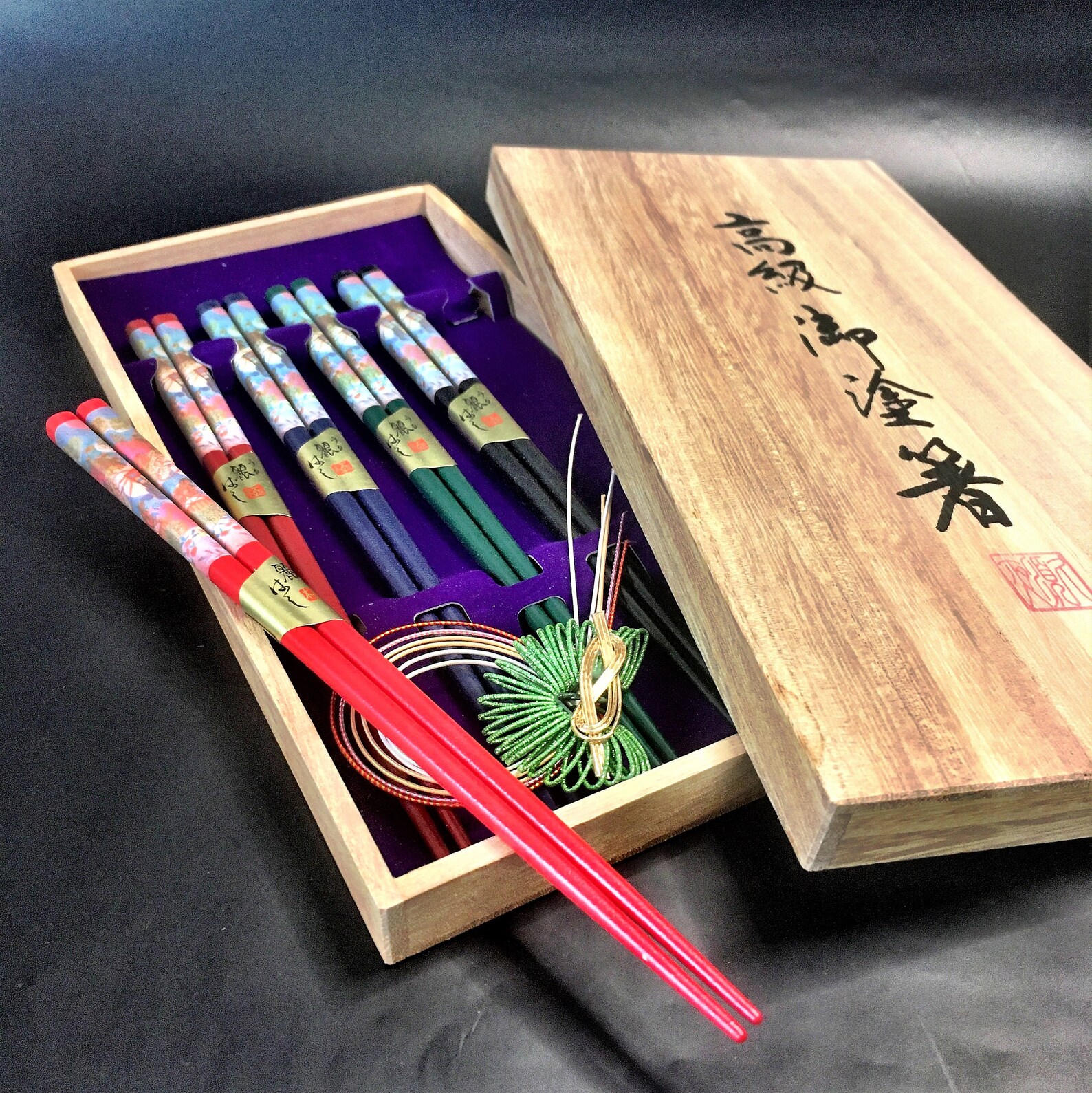 Chopsticks washi case chopstick holders handmade Japan Etsy