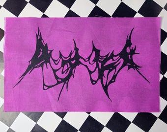 Dyke Metal Logo Patch
