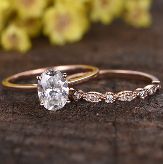 14k Rose Gold Floral Filigree 0.15 Ct Diamond 5mm Wedding Anniversary Band 14k Rose Gold Floral Filigree 0.15 Ct Diamond 5mm Wedding Anniversary Band