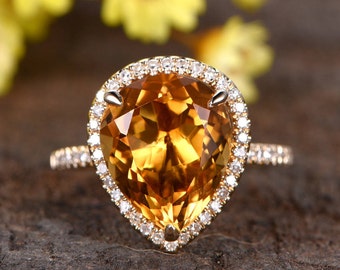 Anello Contorno In Oro Bianco 18k Con Zaffiro Blu Ovale E Diamanti. | GV - Foto 3