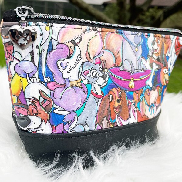 Dog Lover Makeup Bag / Pencil Pouch