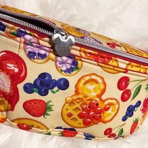 Mickey Waffle Fanny Pack / Crossbody Bag