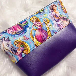 Rapunzel Makeup Bag / Pencil Pouch