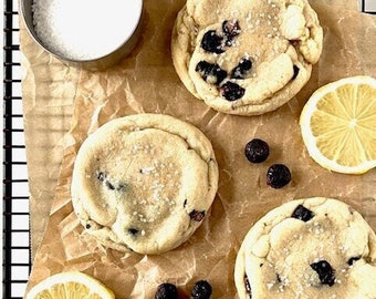 Lemon Blueberry Cookies