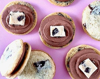 Cookie Dough Sandwich Cookies