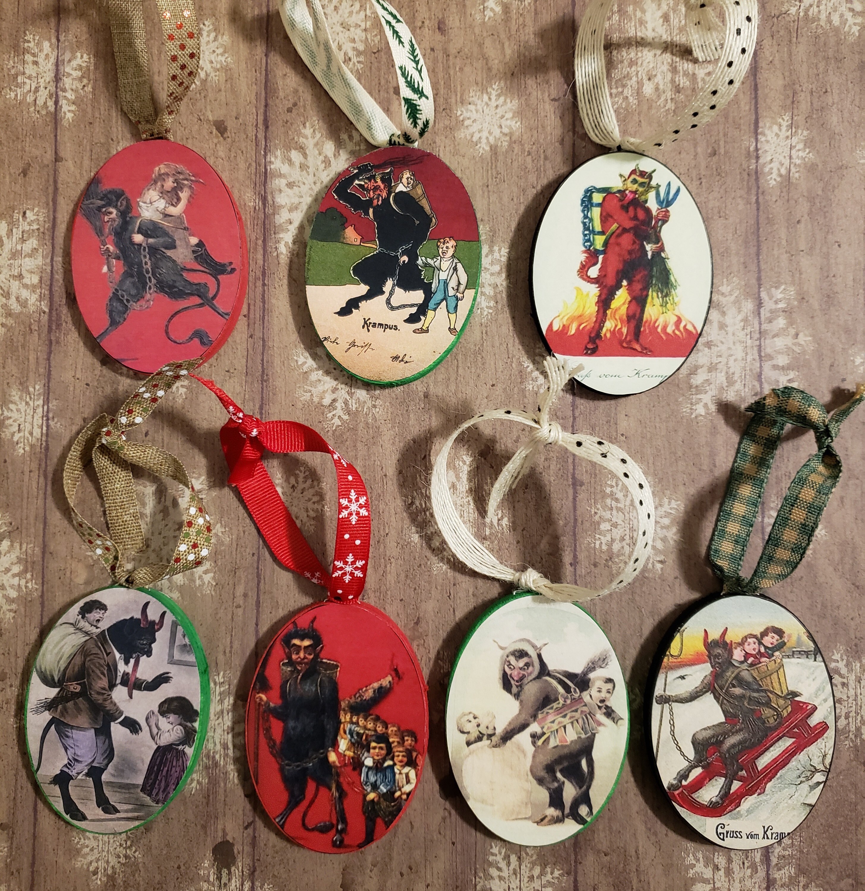 Krampus Ornament Vintage Inspired - Vol. 1