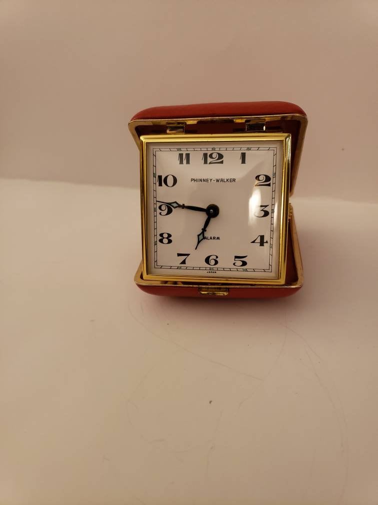 Vintage Phinney Walker travel alarm clock - Etsy 日本
