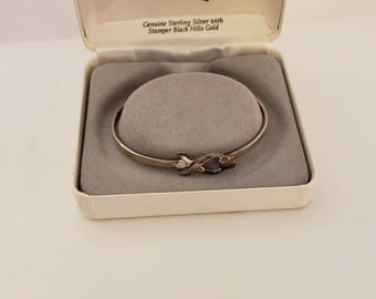 Sterling silver buckle bracelet