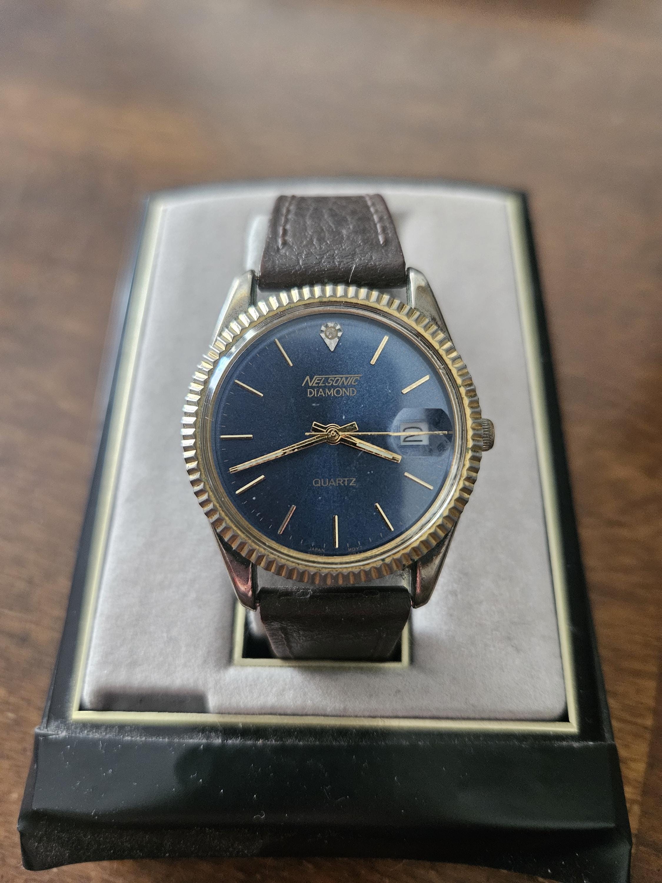 Nelson\'s vintage wrist watch well made designer piece collectors item movie prop IMG_4672_1200x1200.jpg?v=  main image 2