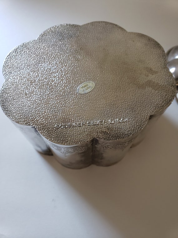 Vintage Godinger silver plated box made in New York, 1994 | eBay