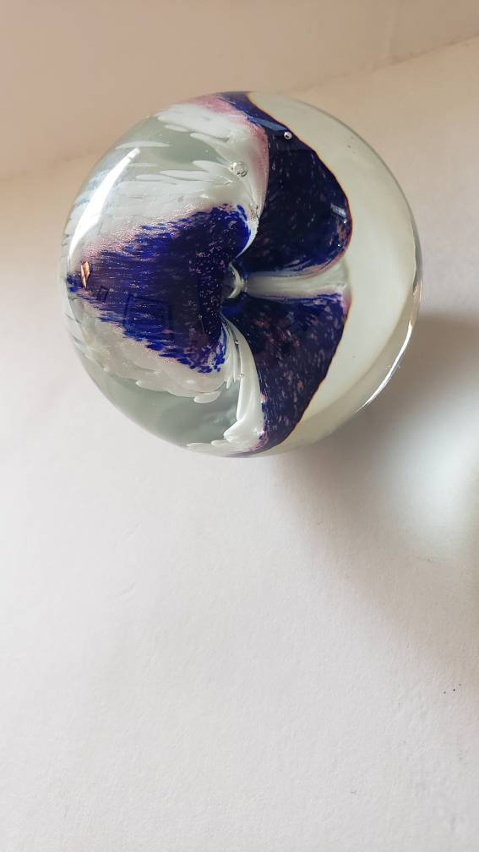 Glass Eye Studio signed paperweight Etsy