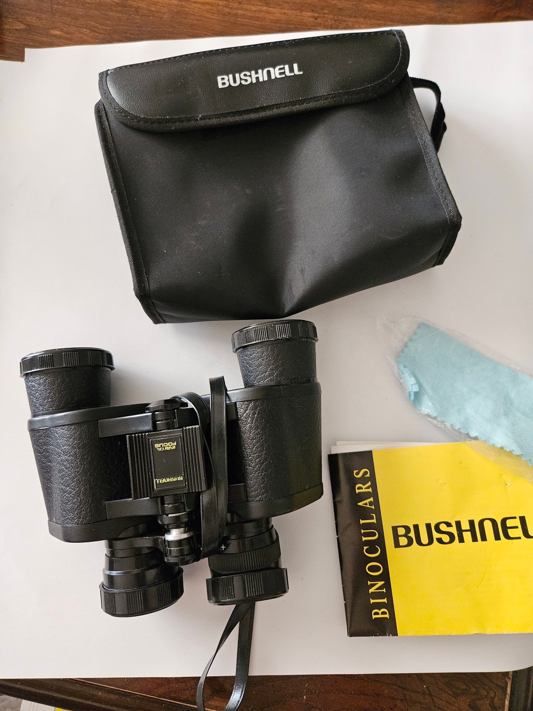 Bushnell 7x35 Insta Focus Binoculars With Case and Instructions Etsy