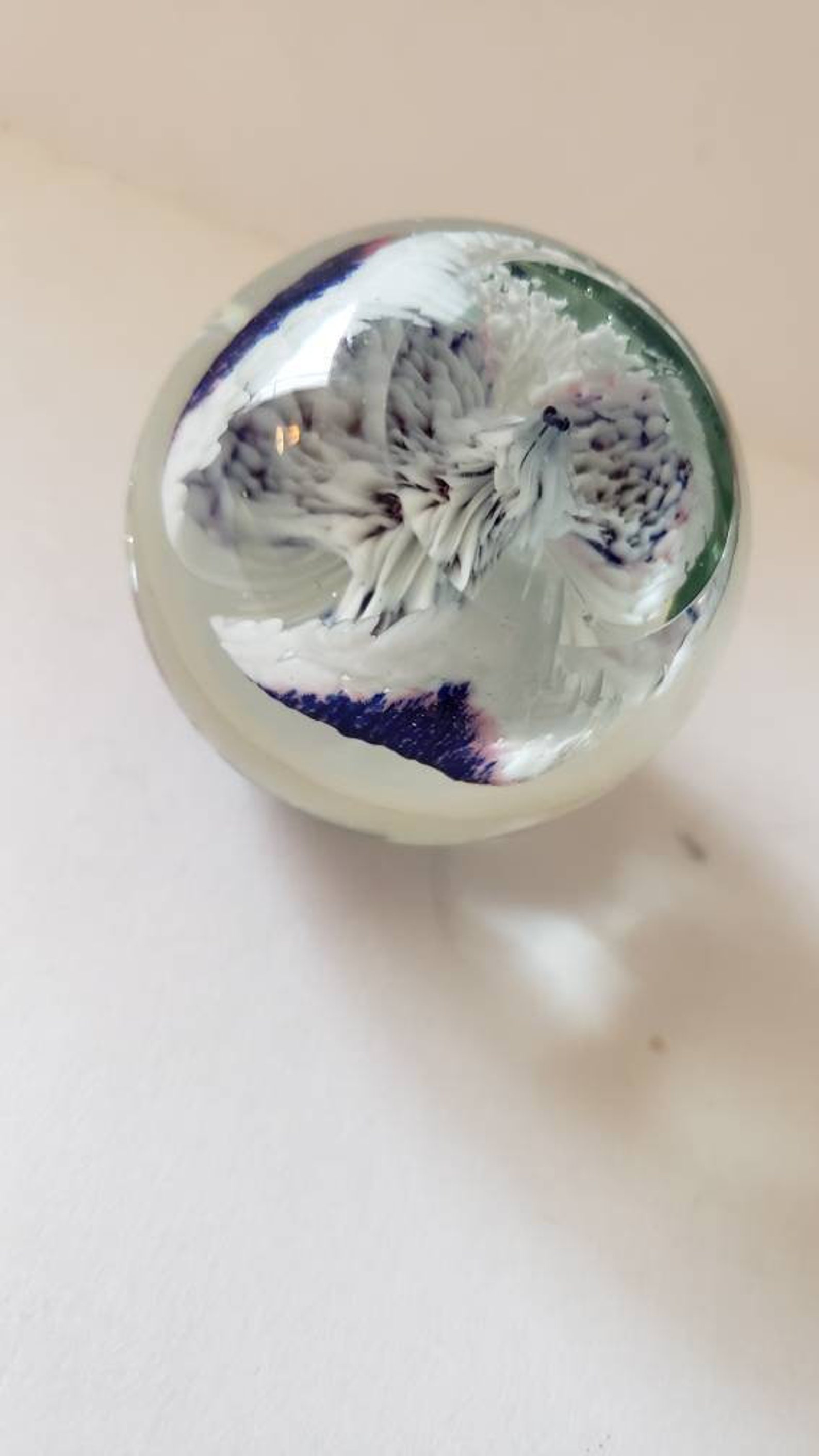 Glass Eye Studio Signed Paperweight Etsy