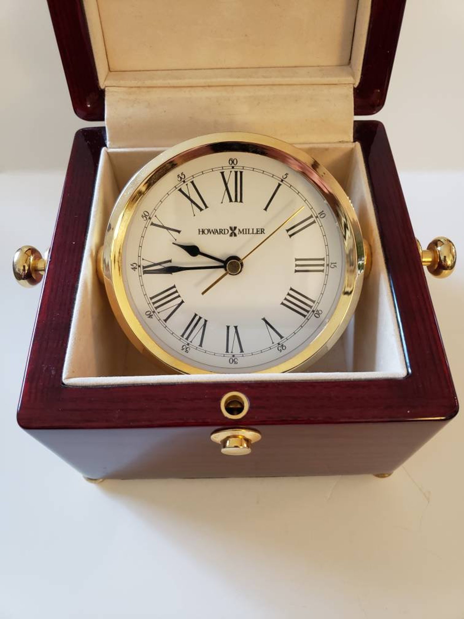 Howard Miller Table Top Clock Etsy