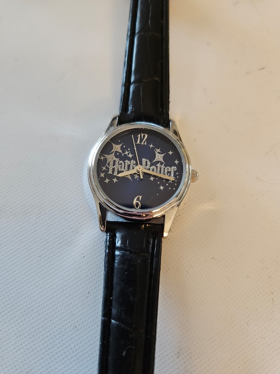 Harry Potter Fossil Watch 2000 Vintage Round Blue 