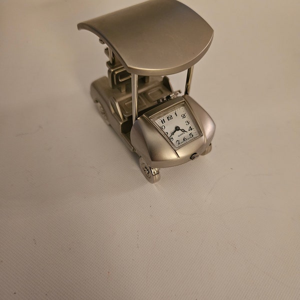 Golf Cart Clock Etsy