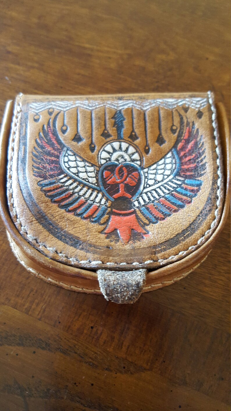 Leather coinwallet