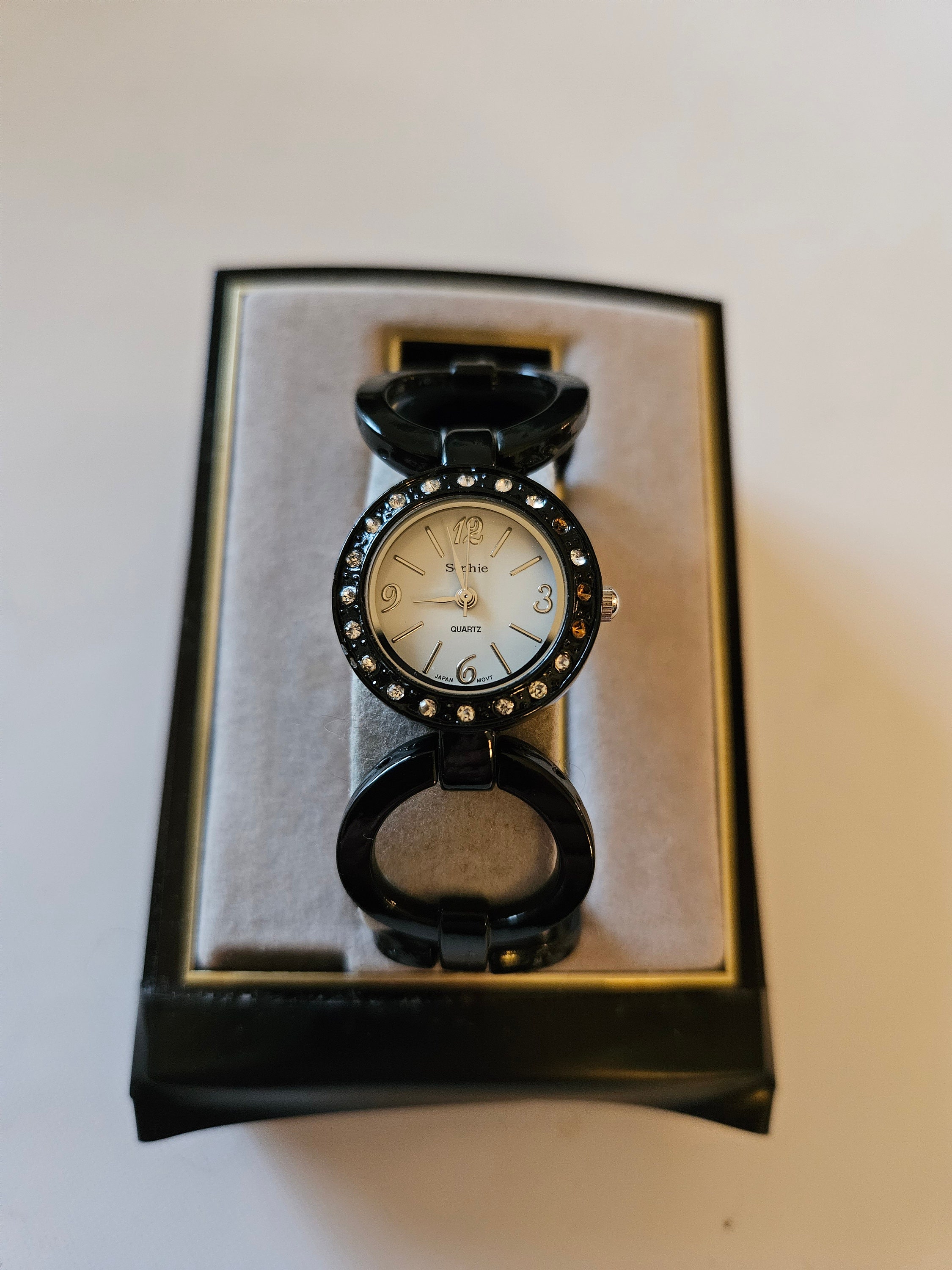 Sophie Black Ladies Quartz Bracelet Watch - Etsy display picture 1