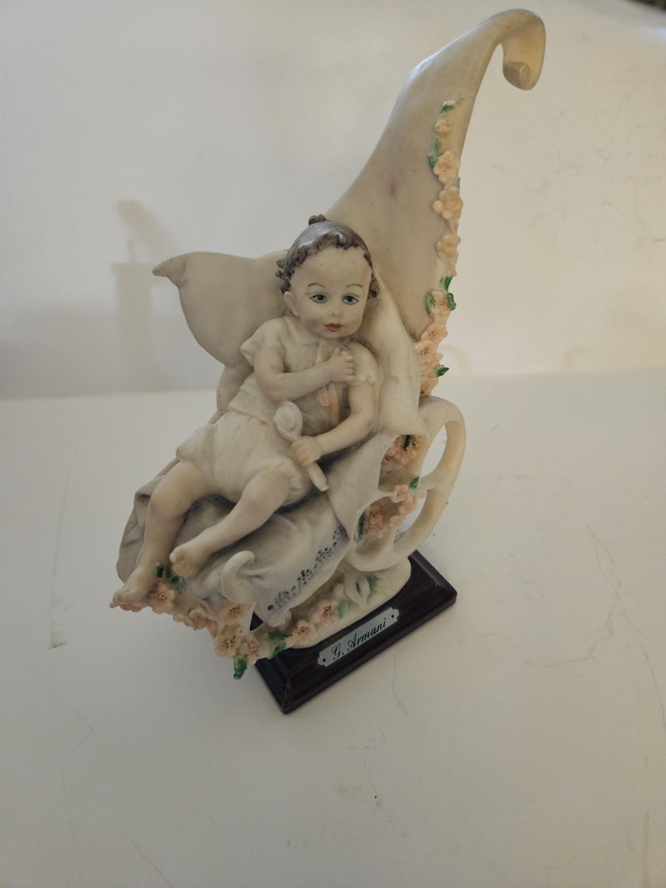 Giuseppe Armani Baby Figurine - Etsy