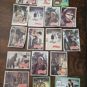 Planet of the Apes Trading Cards - Etsy