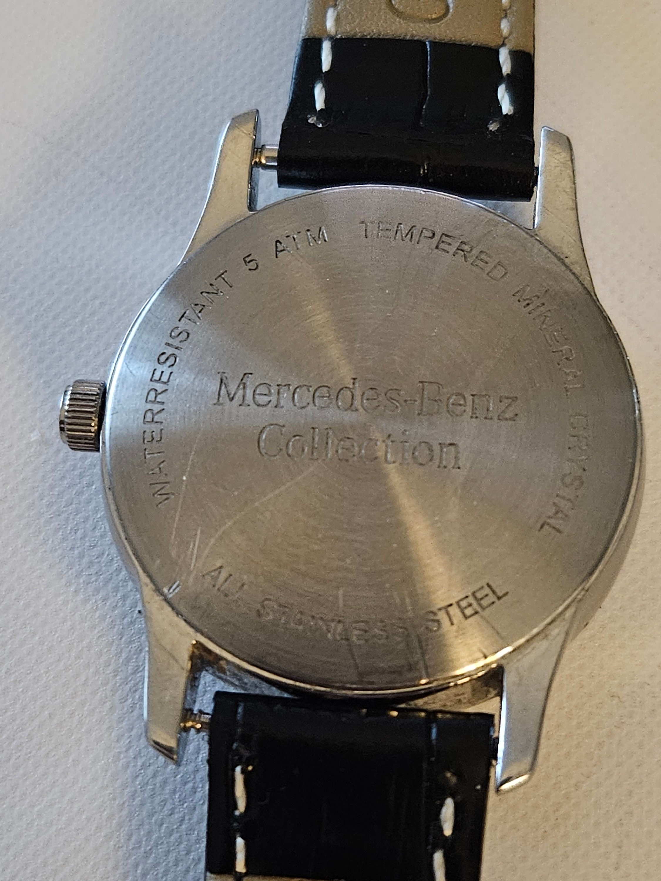 Mercedes-Benz Silver Quartz Sport Watch Mercedes-Benz Classic Chronograph Quartz // AMBT071BK  main image 4