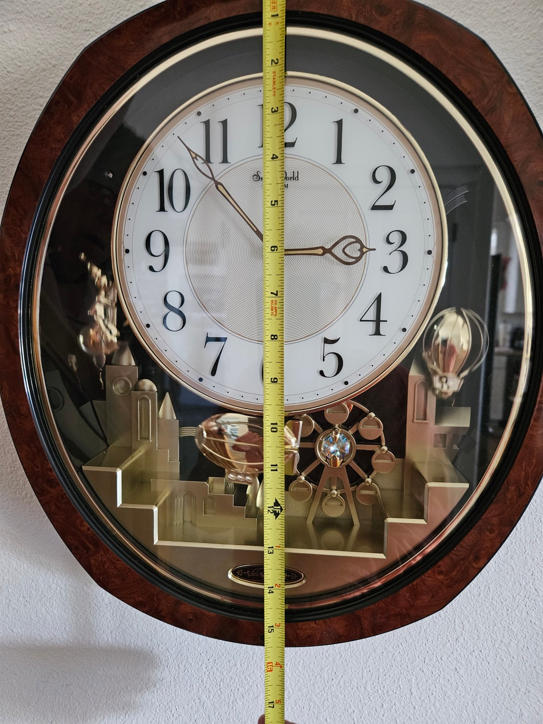 Rhythm Clock joyful Land Musical Motion Clock Etsy