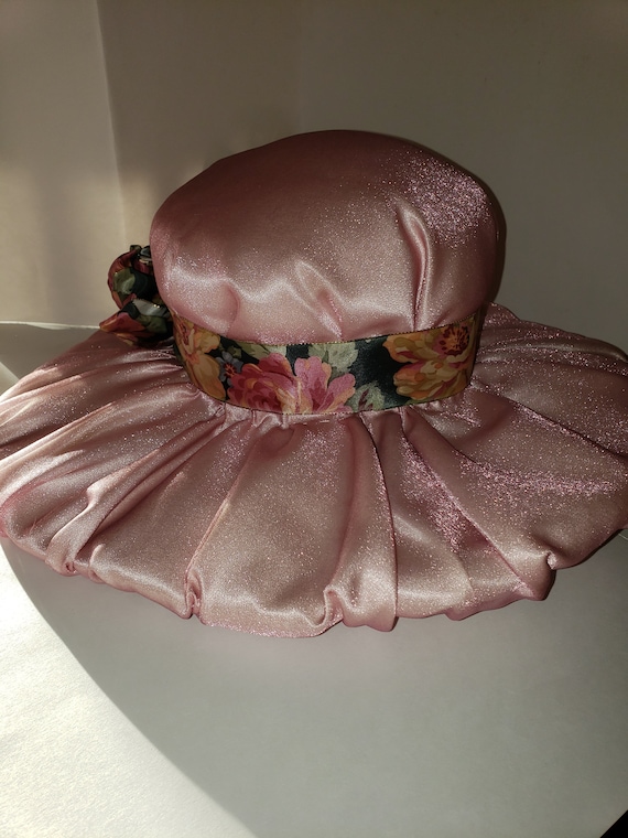 Hand made derby Victorian hat