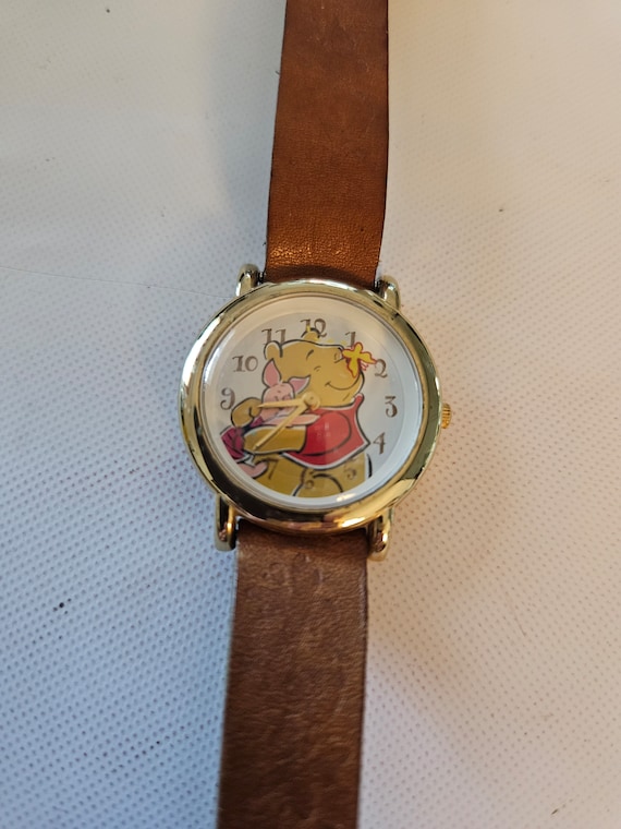 Winnie the Pooh and piglet quartz watch