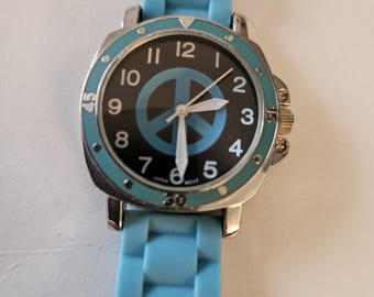 peace wristwatch