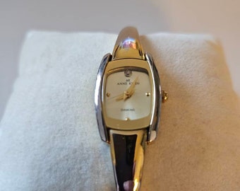 Anne klein diamond bracelet wristwatch