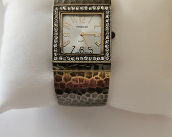 Versales bronze cuff watch
