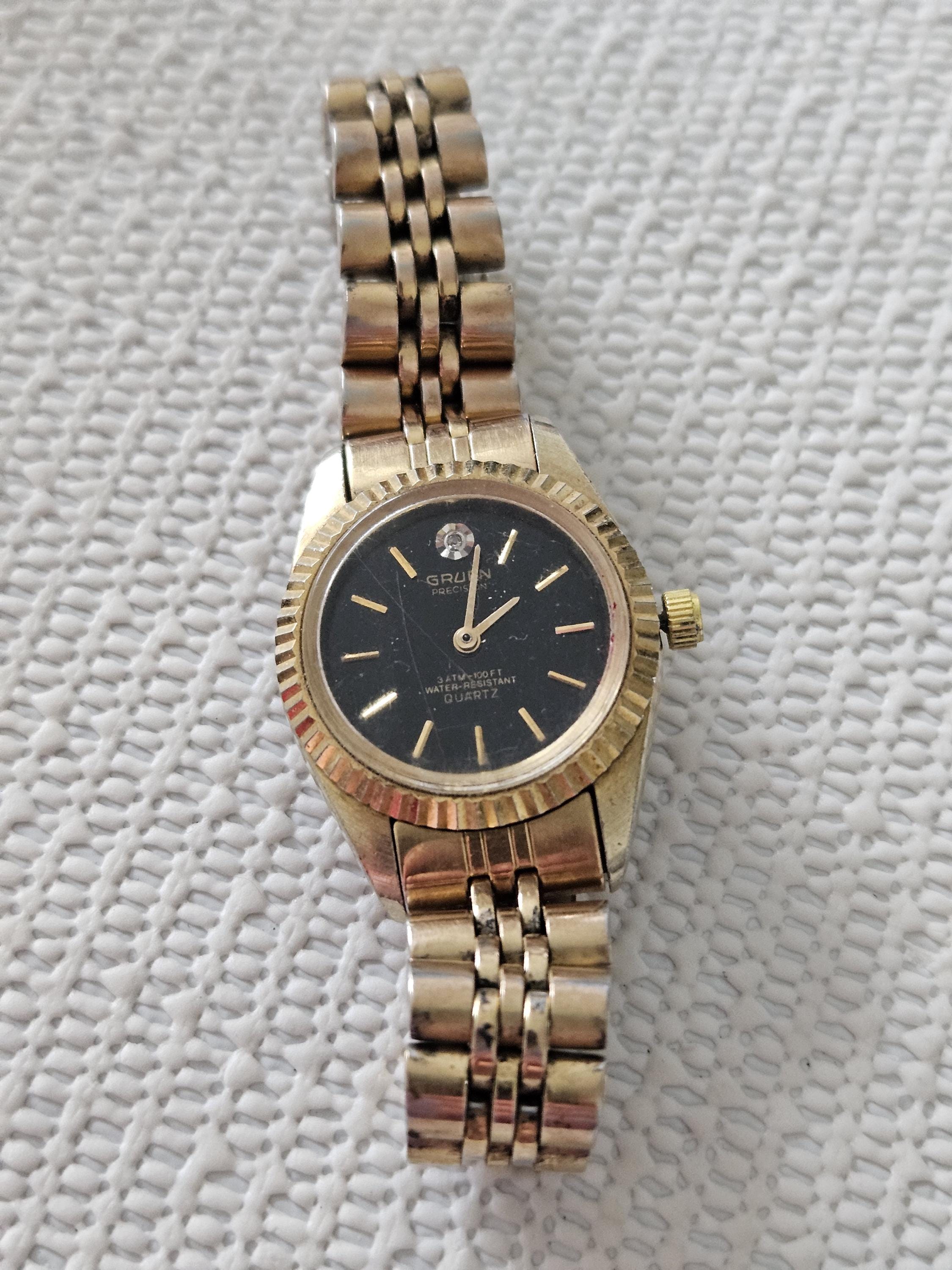 Precision by Gruen Quartz Watch - Etsy