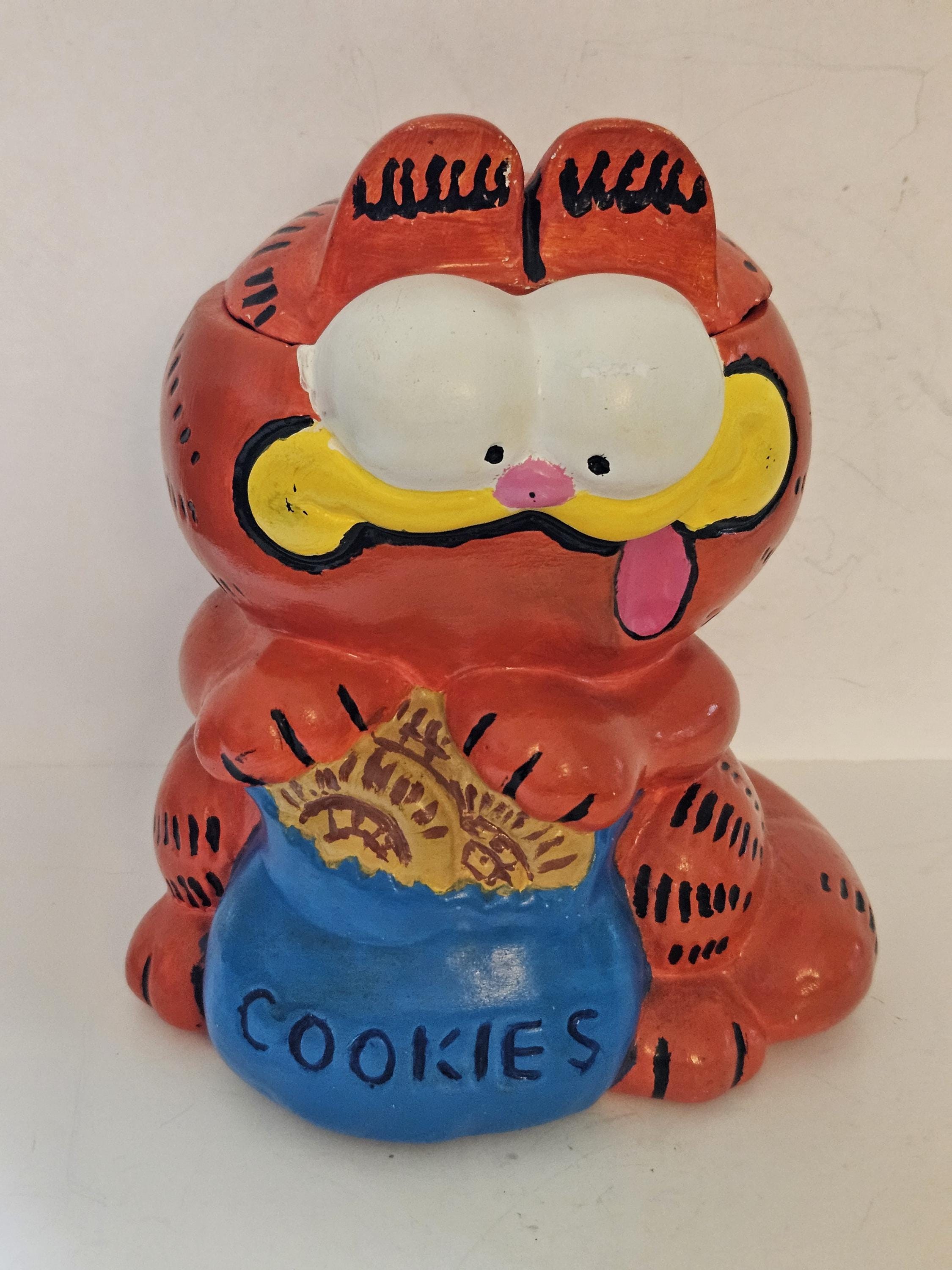 Garfield Cookie Jar - Etsy